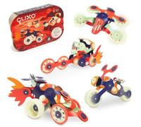 Mars Rovers CLIXO - Jeu de construction magnétique, flexible - 30 pcs - des 6 ans - Brille dans la nuit