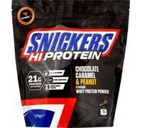 Mars Snickers White HiProtein Powder 875 g chocolat blanc-caramel-cacahuète / Protéines de lactosérum / Délicieuse protéine de lactosérum au goût incomparable des barres Snickers White