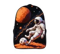 Mars Soccer Sac A Dos Collège 2 Compartiment Grande Capacité Cool Cartables Scolaires 12 Ans Et Plus Astronaute Imprimé En 3D Sacs À Dos-16,Garçon Filles Pour L'école Les Voyages Les Affaires