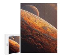 Mars The Red Planet Puzzle 1000 Pièces Educa Jouet en Bois Cadeau Unique Décoration Intérieure Jeu Éducatif Challenge Toy Adultes Et Enfants À Partir De 14 Ans 500 PCS