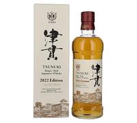 MARS - Tsunuki Edition 2022 - Single Malt Whisky - 50% Alcool - Origine : Japon/Honshu - Tourbe légère - Notes fumées & de pommes fraiches - 70 cl