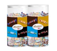 MARS, TWIX, SNICKERS, BOUNTY - Assortiment de Mini Barres Chocolatées MINIATURES MIX - Format Maxi 6kg - Chocolats en Vrac à Partager - Lot de 2x3kg