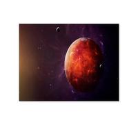 Mars, Une planète dans l’Espace，1000 Pièces - Art Puzzle - Puzzle Ludique - Jeux pour Réduire Le Stress Familial（50x70cm）-S17