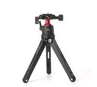 Marsace MT-01 Trépied de voyage avec support de téléphone portable et pince pour iPhone, Huawei, Samsung Smartphone et Sony Fujifilm Panasonic DSRL