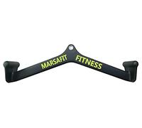 MARSAFIT Canne à pêche pour salle de sport à domicile, T-bar, V-bar, poulie à câble, accessoires de machine inclus, barre de curl pour biceps et triceps, barre de tirage dorsal, poignées de prise pour