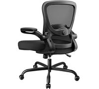 Marsail Chaise de Bureau Ergonomique avec accoudoirs 3D en polyuréthane et Support Lombaire réglable, Hauteur réglable et Fonction Bascule, Fauteuil de Bureau en Maille, Charge maximale : 136 kg
