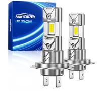 Marsauto M1C H7 LED 120W 40000LM, Ampoule Halogène de Remplacement, 6 Fois Plus Lumineuse, 1:1 Taille Halogène, Plug and Play, Durée de vie de Plus de 60 000 Heures
