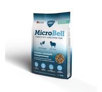 Marsavet MicroBell Croquettes véganes avec protéines microbiennes - 9 kg. Nourriture monoprotéinée hypoallergénique pour Chiens, sans Viande, sans Sucre et sans soja. Grand Format.