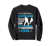 Marseillais Pêcheur Pêche Pêcher Marseille Sweatshirt
