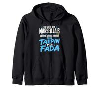 Marseillais Tarpin Plus Fada Homme Humour Marseille Cadeau Sweat à Capuche