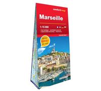 Marseille 1/15.000 (carte grand format laminée - plan de ville)