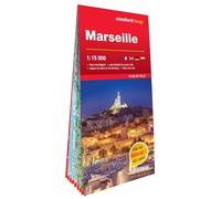Marseille 1/15.000 (carte grand format laminée - plan de ville)