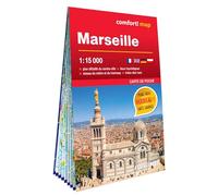 Marseille 1/15.000 (carte laminée format poche - plan de ville)