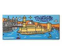 Marseille Aimant DÉCORATIVE. MODÈLE: Marseille Port. MAGNÉTIQUE Grand Format