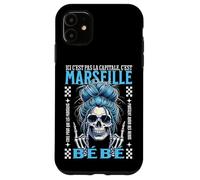 Marseille Bébé - Ici C’est Pas la Capitale Humour Supporter Coque pour iPhone 11