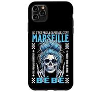 Marseille Bébé - Ici C’est Pas la Capitale Humour Supporter Coque pour iPhone 11 Pro Max