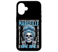 Marseille Bébé - Ici C’est Pas la Capitale Humour Supporter Coque pour iPhone 16