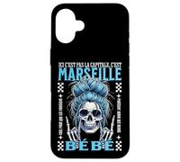 Marseille Bébé - Ici C’est Pas la Capitale Humour Supporter Coque pour iPhone 16 Plus
