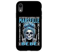 Marseille Bébé - Ici C’est Pas la Capitale Humour Supporter Coque pour iPhone XR