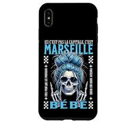 Marseille Bébé - Ici C’est Pas la Capitale Humour Supporter Coque pour iPhone XS Max