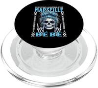 Marseille Bébé - Ici C’est Pas la Capitale Humour Supporter PopSockets PopGrip pour MagSafe