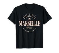 Marseille Bouches-du-Rhône France | Marseille France Moderne T-Shirt