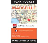 Marseille, Bouches-du-Rhône - Plan de ville "pocket" | Blay Foldex