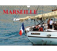 MARSEILLE (Calendrier mural 2022 DIN A4 horizontal): Vues de Marseille (Calendrier mensuel, 14 Pages )