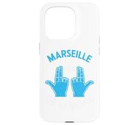 Marseille c'est le 100 pour Supporter Marseillais Fan de Rap Coque pour iPhone 15 Pro
