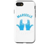 Marseille c'est le 100 pour Supporter Marseillais Fan de Rap Coque pour iPhone SE (2020) / 7 / 8