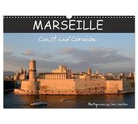 Marseille Coast and Corniche (Wall Calendar 2026 DIN A3 landscape), CALVENDO 12 Month Wall Calendar: A photographic ride along Marseille's spectacular coastal road.