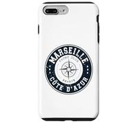 Marseille Côte d'Azur Yacht Club Côte d'Azur Voile Coque pour iPhone 7 Plus/8 Plus