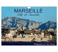 Marseille Côte et Corniche (Calendrier mural 2025 DIN A4 vertical), CALVENDO calendrier mensuel: Une promenade photographique le long de la spectaculaire corniche de Marseille