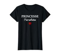 Marseille fille Je suis une princesse Marseillaise T-Shirt