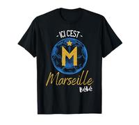 Marseille Football-C'est Marseille bébé-Cadeau Marseillais T-Shirt
