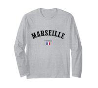 Marseille France Souvenir Drapeau France Voyage Provence Manche Longue