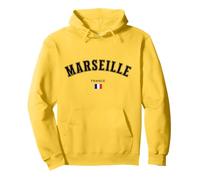 Marseille France Souvenir Drapeau France Voyage Provence Sweat à Capuche