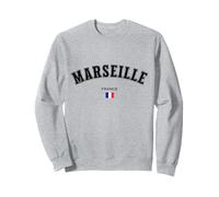 Marseille France Souvenir Drapeau France Voyage Provence Sweatshirt