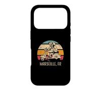 Marseille France Trottinette Style Vintage Coque pour iPhone 17 Pro