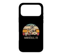 Marseille France Trottinette Style Vintage Coque pour iPhone 17 Pro Max