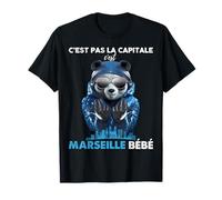 Marseille Homme Femme Enfant Pas La Capitale Musique Rap T-Shirt