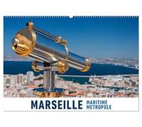 Marseille Maritime Metropole (Wandkalender 2026 DIN A2 quer), CALVENDO Monatskalender: Eine Fotoreise in die französische Hafenmetropole Marseille
