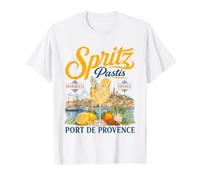 Marseille Pastis Spritz Provence Coastal Vacation T-Shirt
