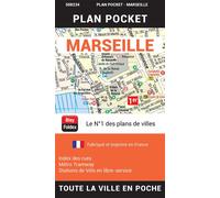 Marseille plan pocket 2026 - Blay-Foldex - Blay Foldex - broché - Atlas / carte