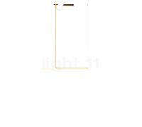 Marset Ambrosia Suspension LED H.146,6 cm - L.120 cm - doré mat Ce luminaire comporte des modules à LED prémontés de classes énergétiques A A