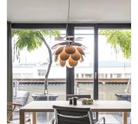 Marset Suspension Discocó 68 E27/E14 Ø68 cm Beige mat