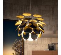 Marset Suspension Discocó Color 68 H x Ø 52,1×68 cm – noir/doré