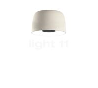 Marset Djembé Plafonnier LED, blanc - ø42 cm - H.28 cm Ce luminaire comporte des modules à LED prémontés de classes énergétiques A A++, A+, A