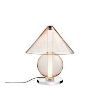 Marset Fragile Lampe de table LED ambre Ce luminaire comporte des modules à LED prémontés de classes énergétiques A A++, A+, A