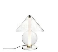 Marset Fragile Lampe de table LED translucide clair Ce luminaire comporte des modules à LED prémontés de classes énergétiques A A++, A+, A